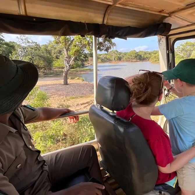 Jeepsafari in Yala NP, Sri Lanka